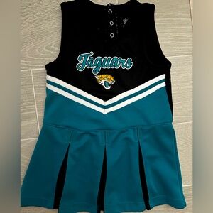 Jacksonville Jaguars Toddler Girls Cheer Outfit 4T Size 4